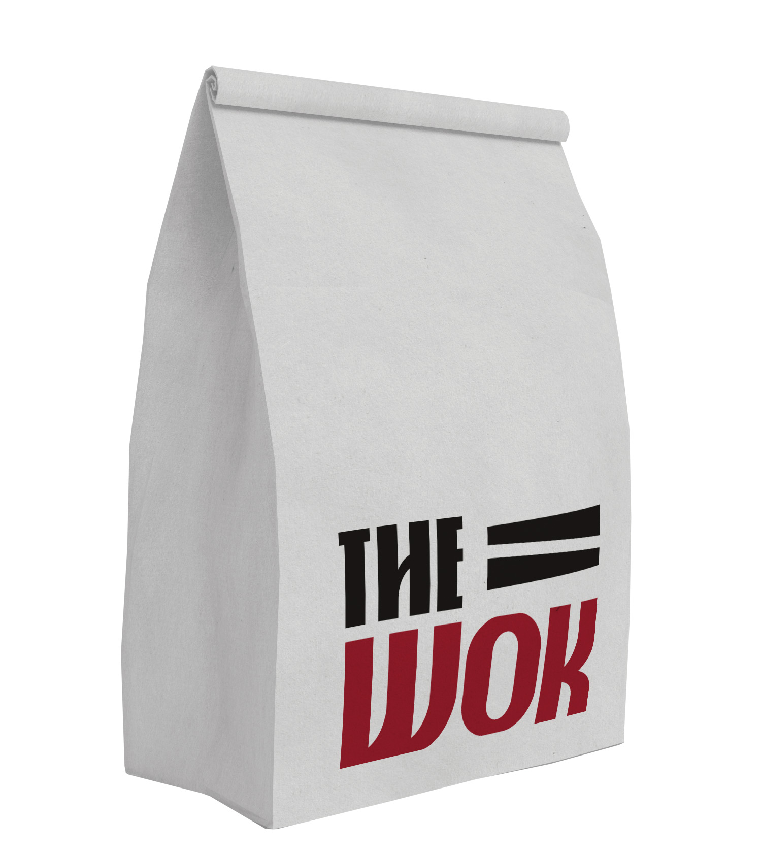 The Wok delivery bag